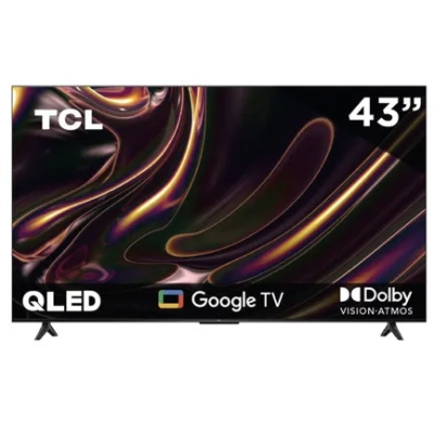 43Q5K Televisor TCL Q5K 43 4K UHD Direct LED WiFi 2.4 GHz+Bluetooth v5.2 Dolby Atmos Google TV Multi Compatibilidad